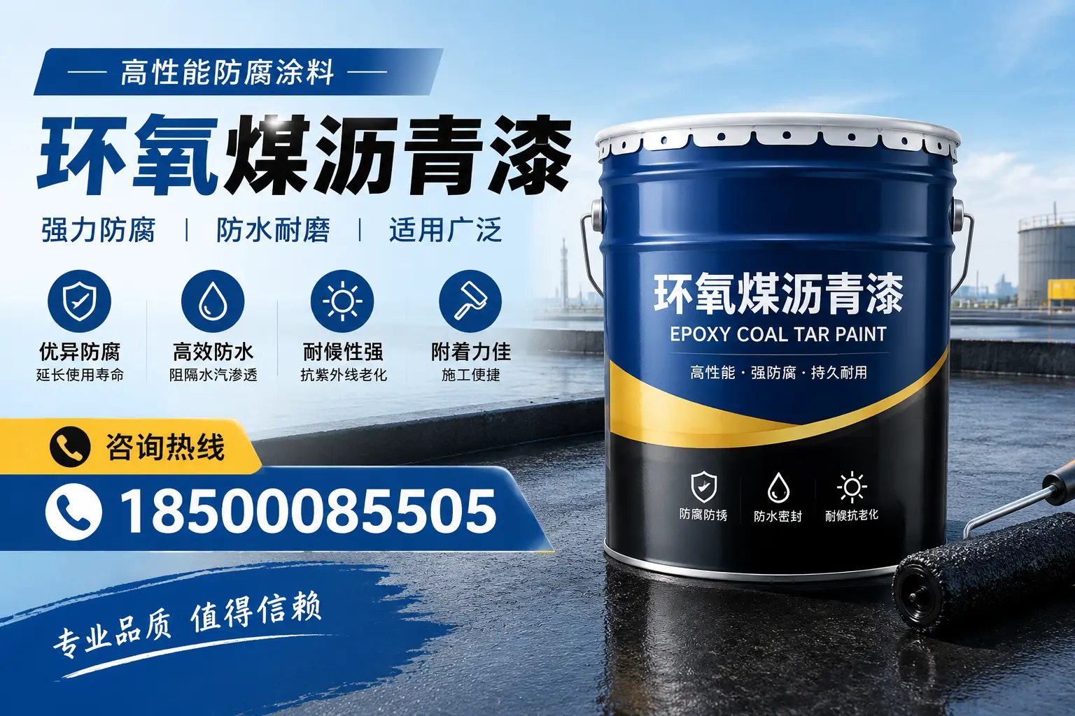 环氧煤沥青漆的主要成分与功能，丽江用户深度了解